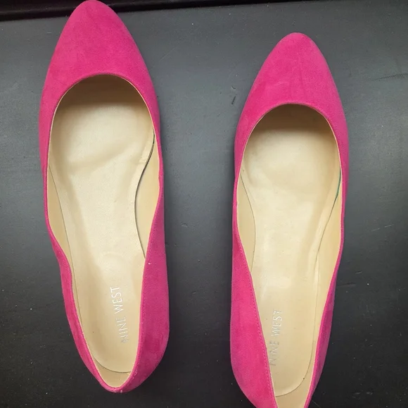 Nine West Vibrant Pink Loafers - Picture 2 of 5